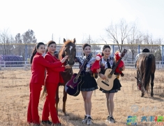 大中街道恒北村： 骏马迎春添喜气 乡村旅游焕新机