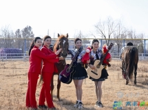 大中街道恒北村： 骏马迎春添喜气 乡村旅游焕新机