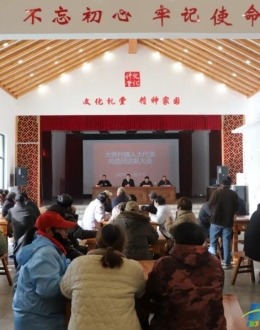 大桥镇：代表“交卷”述职  选民“阅卷”打分