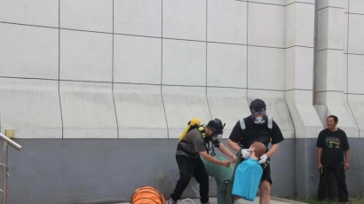 三龙镇开展有限空间警示教育暨应急救援专项演练