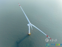江苏最大“风车”转起来 转一圈发电29千瓦时