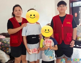 大丰区红色驿站开展困境学子开学慰问活动