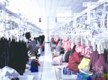 大丰锐奇曼制衣赶工忙