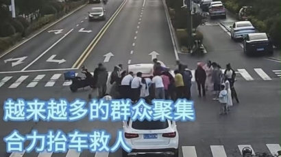 全城寻人！致敬大丰街头徒手抬车救人的平凡英雄