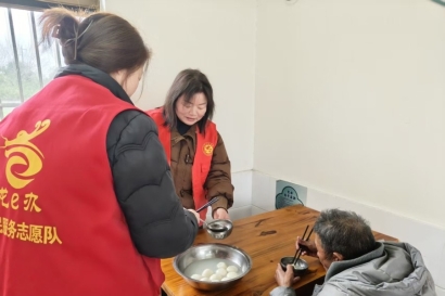 三龙镇：一碗汤圆暖人心