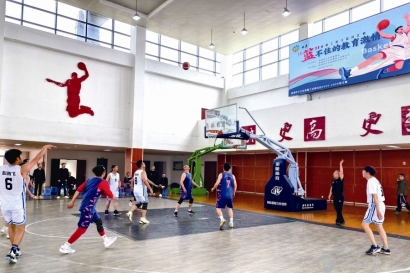 区教育系统教职工男子篮球赛落幕