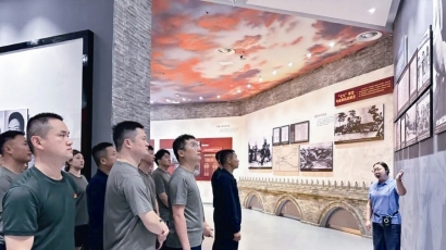 区退役军人事务局组织转业军官和安排工作退役士兵开展主题教育活动